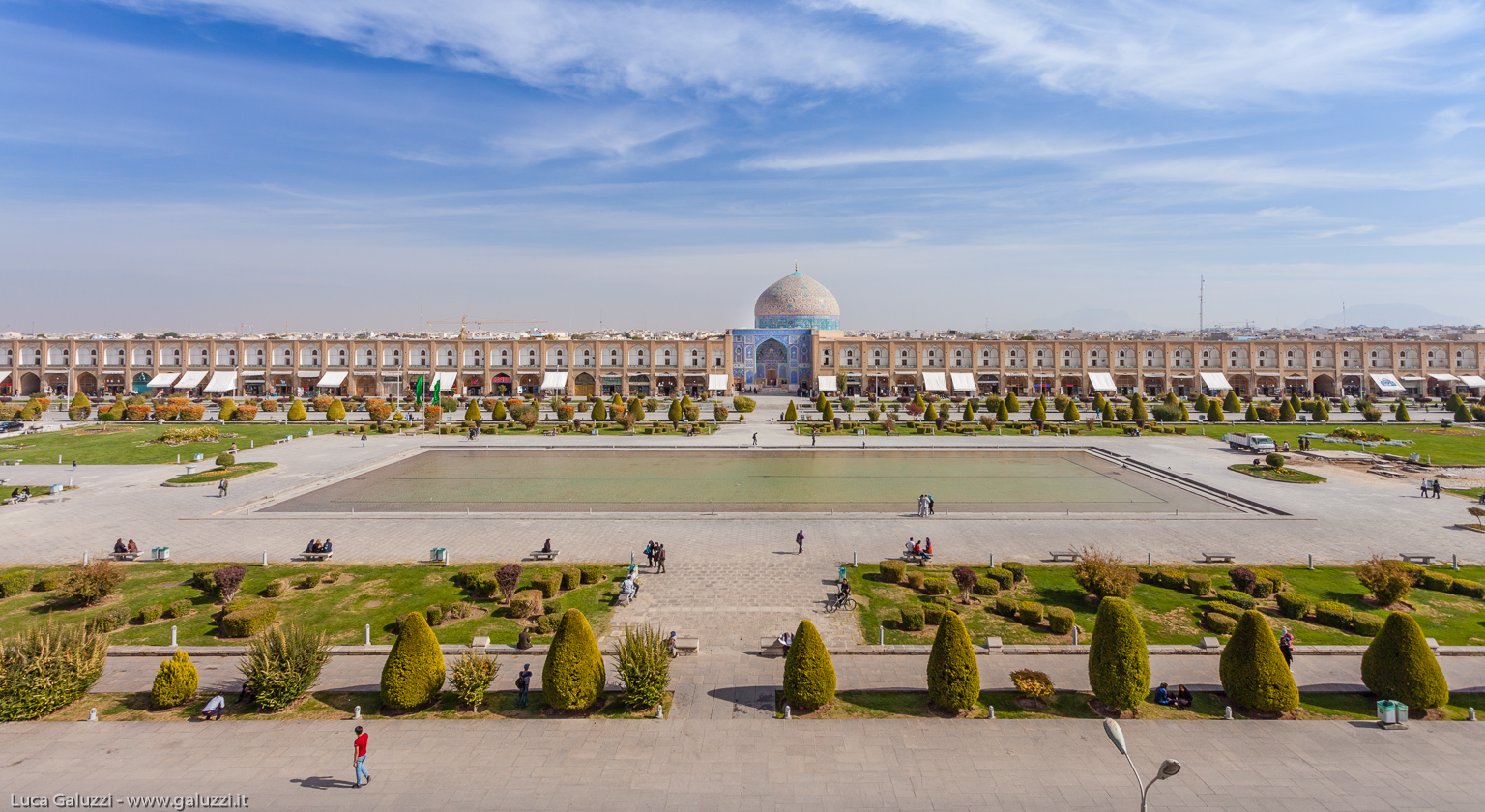Piazza Naqsh-e jahān "L'immagine del mondo", Isfahan