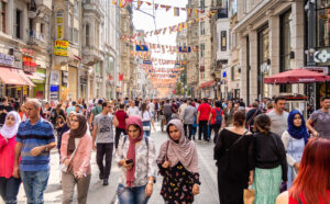 Istiklal Caddesi è una delle più famose strade di Istanbul