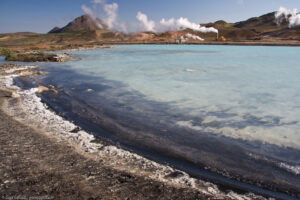 Impianto di estrazione e lavorazione di diatomite (chiuso nel 2004) nei pressi del lago Mývatn