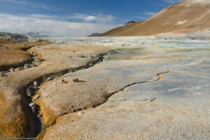 Námafjall: area geotermica ad alta temperatura nei pressi del lago Mývatn.