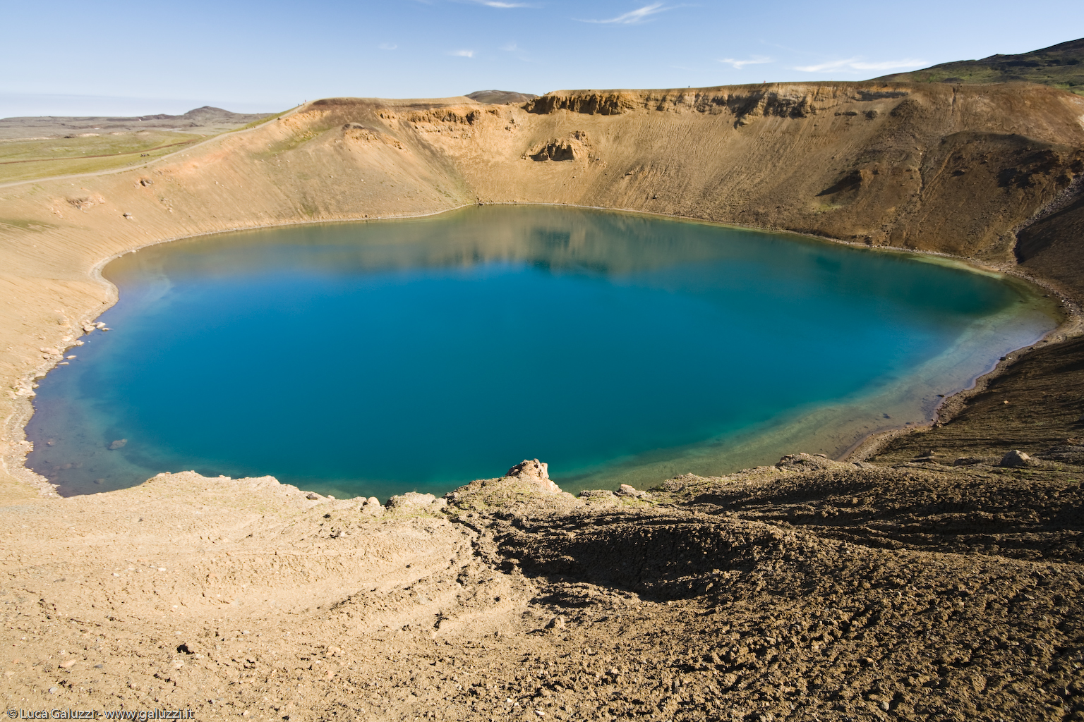 Cratere Viti (inferno), caldera Krafla
