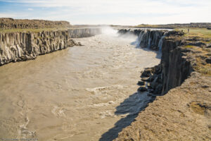 Selfoss è una cascata del fiume Jökulsá á Fjöllum