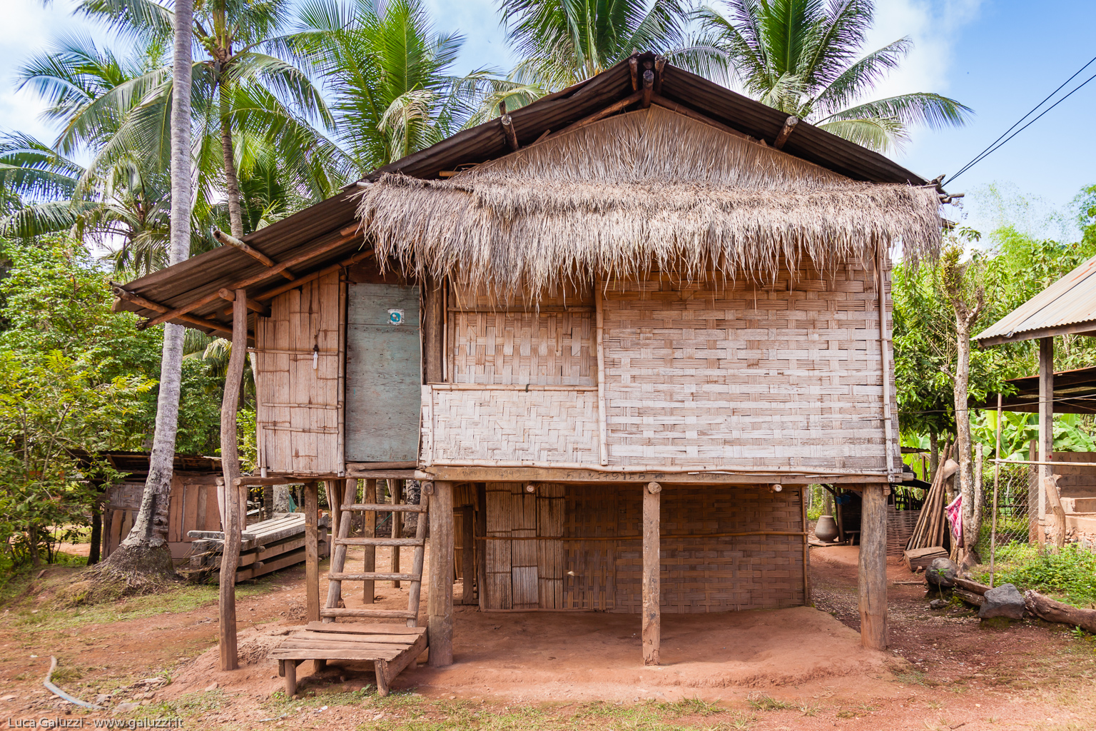 Casa in bambù