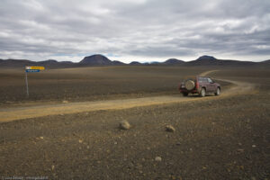 La pista F26 Sprengisandur taglia l´isola da Nord a Sud, da Goðafoss al Landmannalaugar