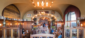 Lo Zum Franziskaner è uno dei più antichi ristoranti in Svezia e gli arredi hanno un centinaio di anni