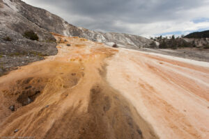 Mammoth Hot Springs, Parco nazionale di Yellowstone, Wyoming