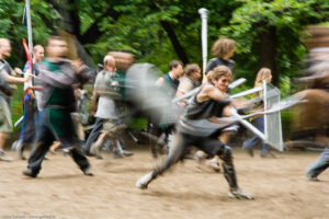 Zombies vs. Knights -Dungeons & Dragons-, Mount Royal Park, Montreal