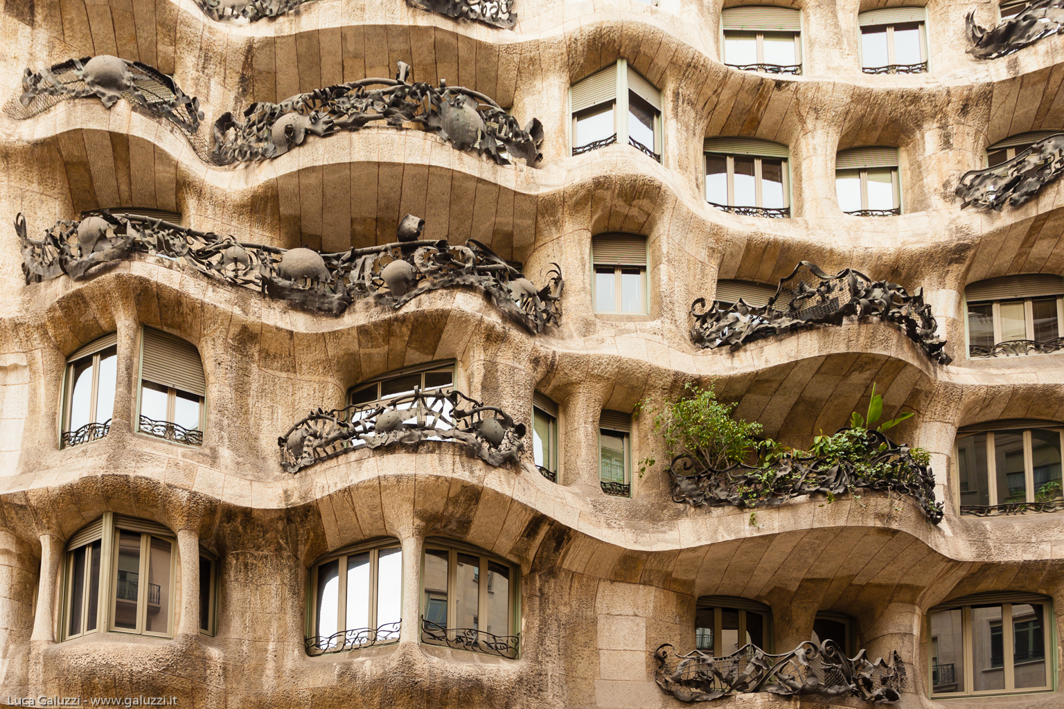 Casa Milà, detta La Pedrera, Barcellona