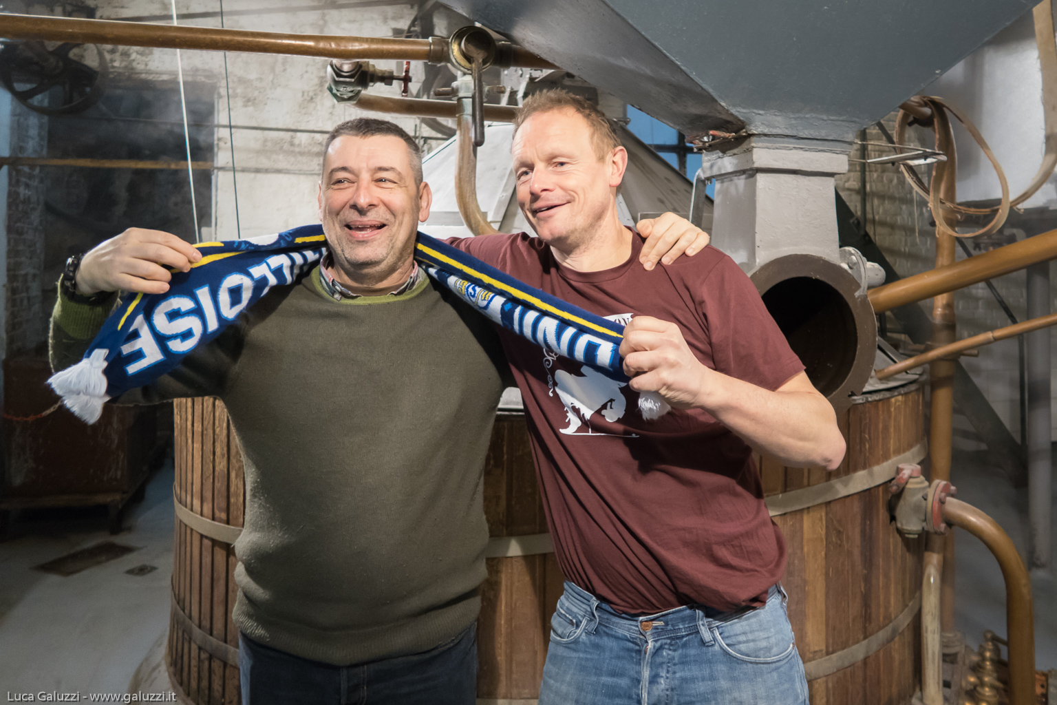 Lorenzo "Kuaska" Dabove e Jean Van Roy, fratelli di birra