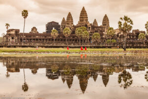Angkor Wat è il principale esempio dello stile classico dell'architettura Khmer