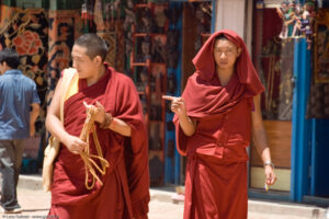 Boudhanath è il centro religioso dei tibetani in Nepal