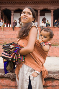 Sorrisi e sguardi di Kathmandu