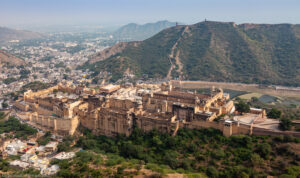 Forte Amber visto dal Jaigarh Fort