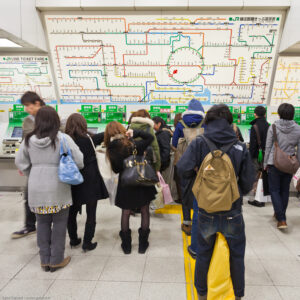 La Metropolitana di Tokyo con le sue 282 stazioni è la più utilizzata al mondo.