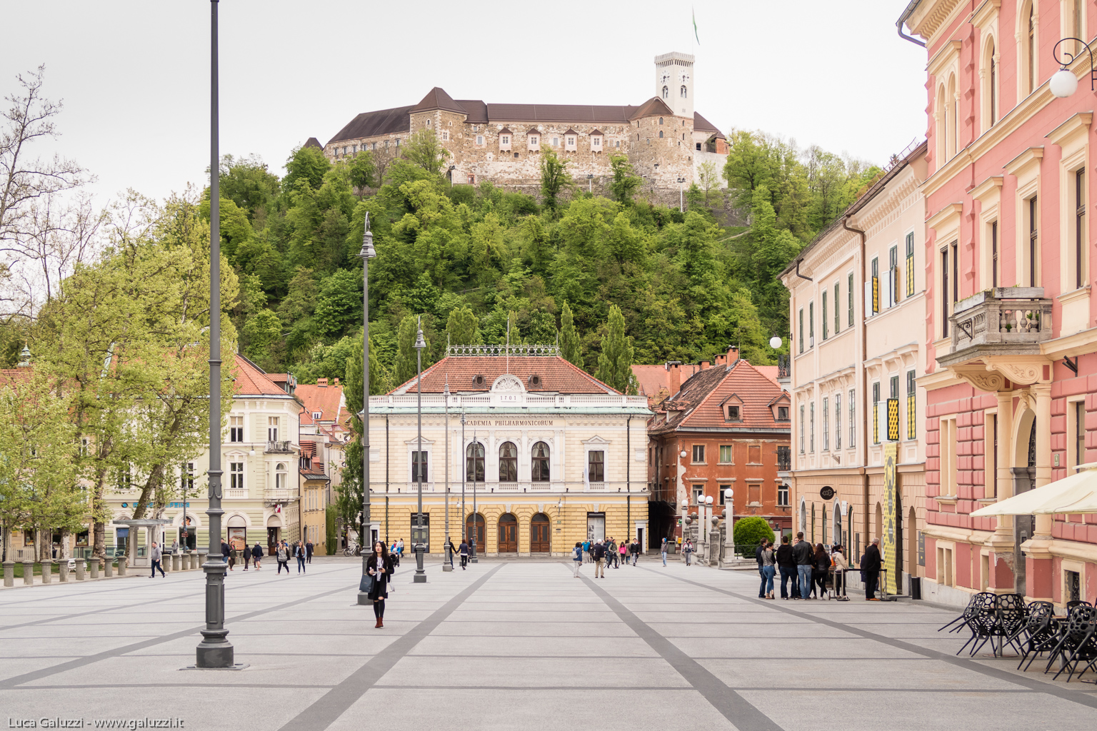 Lubiana è la capitale della Slovenia