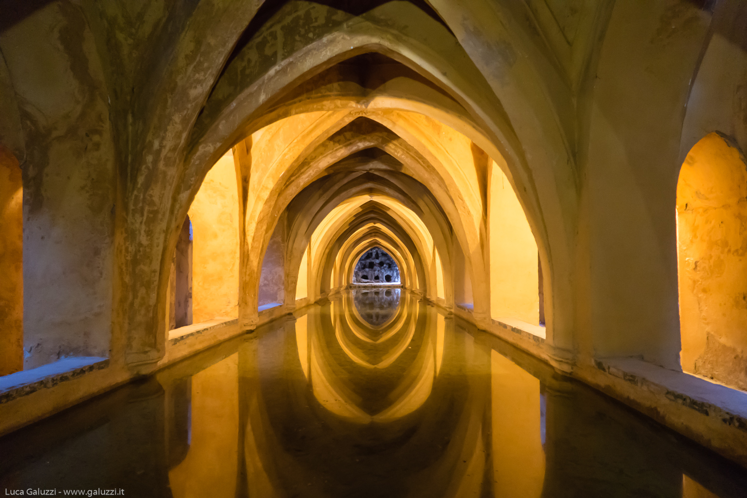 Los Baños de Doña María de Padilla, Reales Alcázares, Siviglia