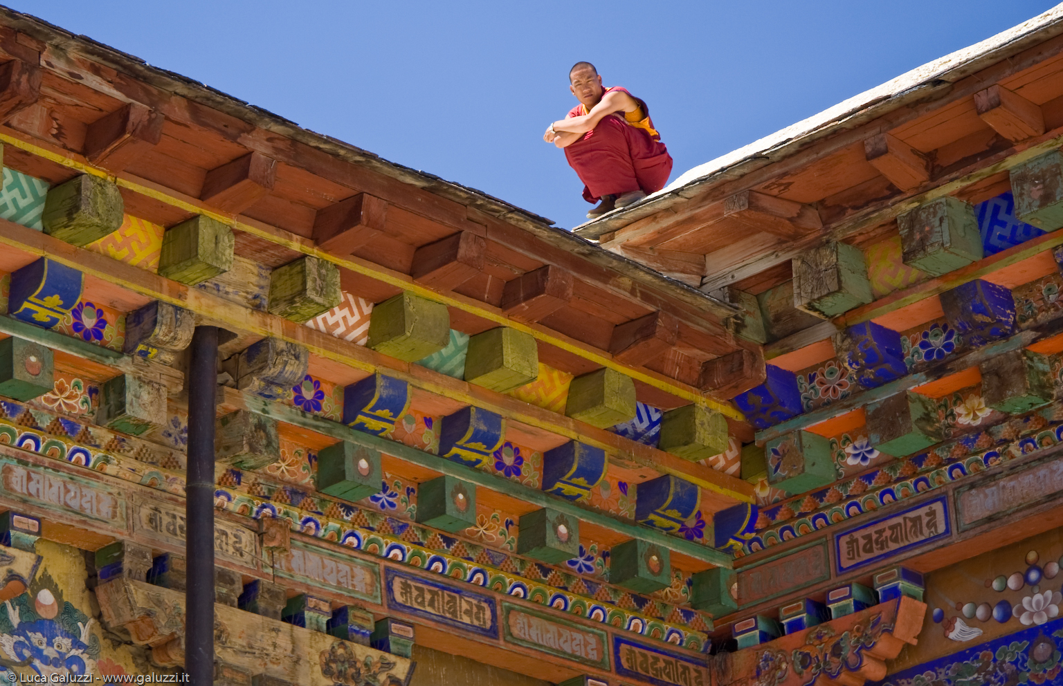 Il monastero di Sakya, fondato nel 1073, è la sede della scuola Sakyapa del buddismo tibetano.