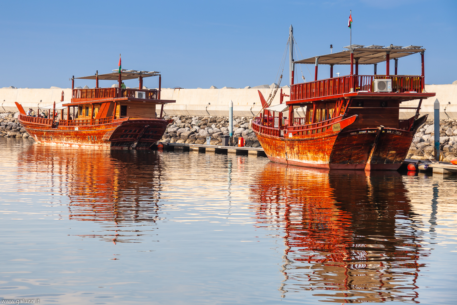 Dhow, tradizionali barche omanite, Matrah