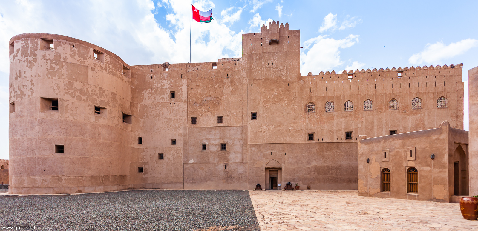 Castello di Jabrin. Costruito nel XVII secolo da Bil’Arab bin Sultan, un imam della dinastia Ya’Aruba