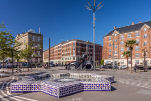 Superkilen park, Nørrebro, Copenaghen