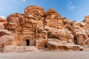 Abitazione vicino all'ingresso est di Piccola Petra