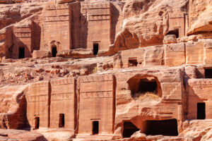 Strada delle Facciate a Petra