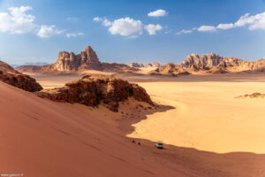 «Vasto, echeggiante e simile ad una divinità», il Wadi Rum secondo T.E. Lawrence