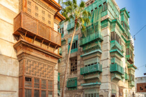 Al-Balad, città vecchia di Jeddah, Arabia Saudita