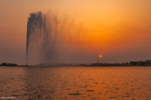 Fontana di Re Fahd, Jeddah, Arabia Saudita