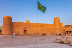 Il Masmak Fort costruito dal 1865 si trova nel cuore di Riyadh