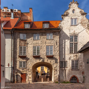 Porta Svedese, eretta nel 1698 a Riga